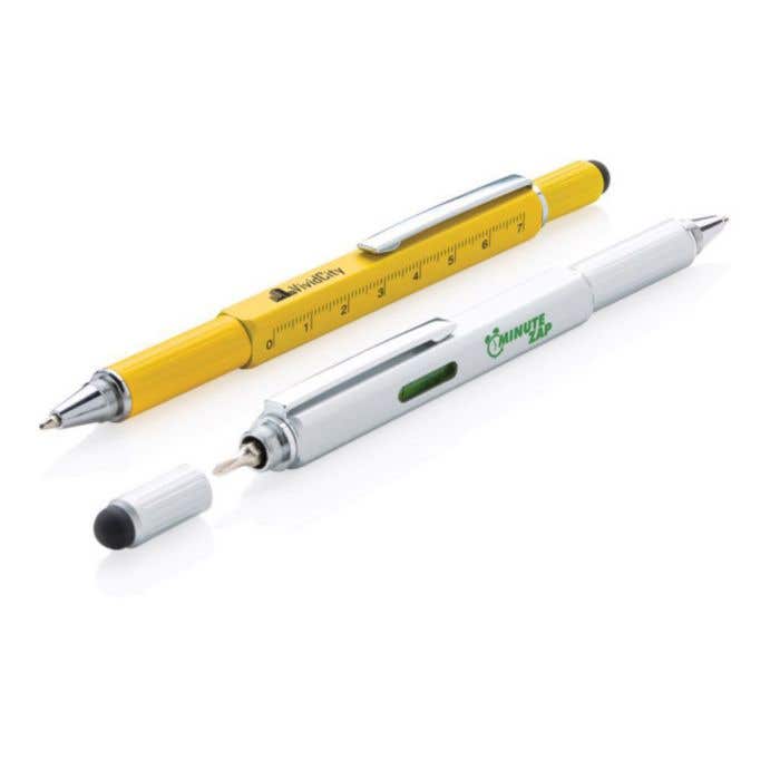 Aluminium toolpen 5-in-1