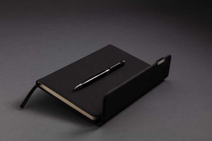 Swiss Peak notitieboek Deluxe met pen [A5]