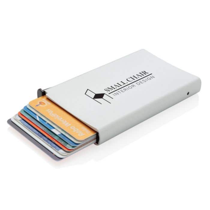 Aluminum RFID kaarthouder Standaard