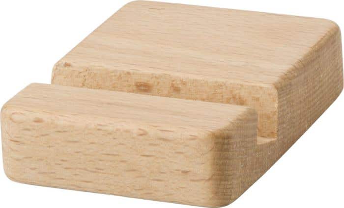 Telefoonhouder Rubberwood