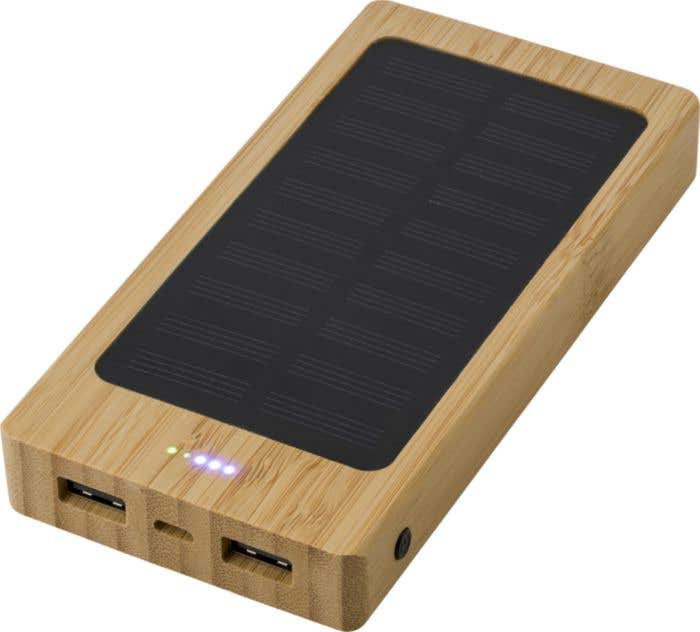 Bamboe solar powerbank [8.000 mAh]