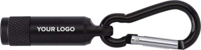 Mini zaklamp met karabijnhaak
