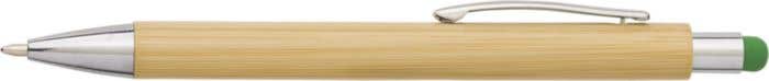 Bamboe pen met stylus