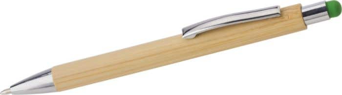 Bamboe pen met stylus
