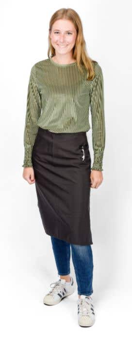 Schort met flesopener