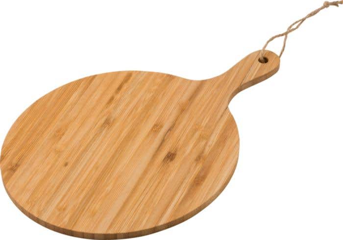 Snijplank Heddy | Ø 20,5 cm | Bamboe | Ophanglus