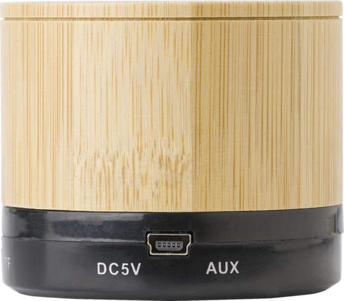 Bamboe draadloze mini speaker
