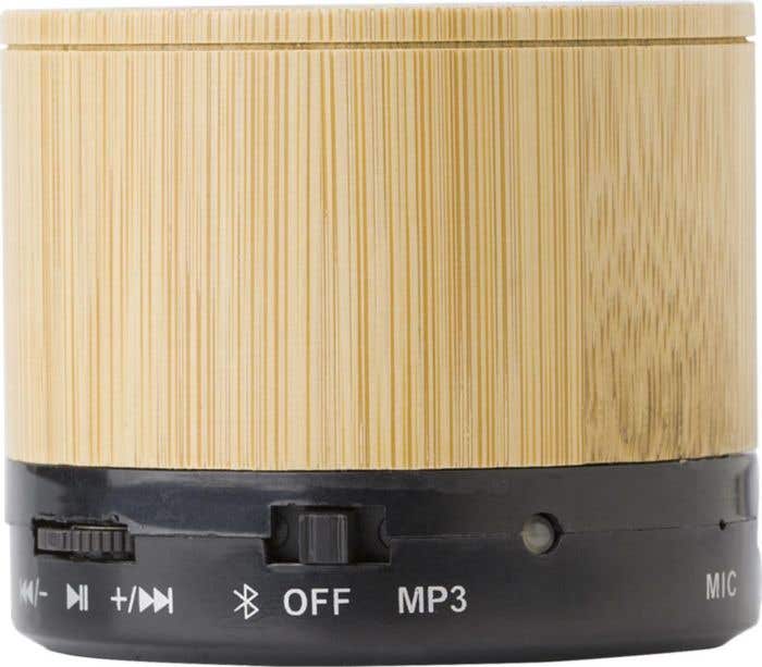 Bamboe draadloze mini speaker