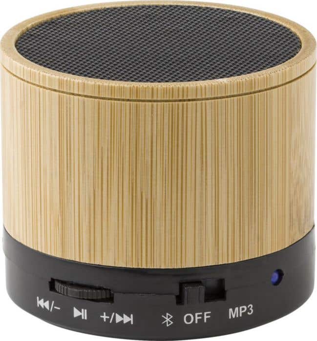 Bamboe draadloze mini speaker