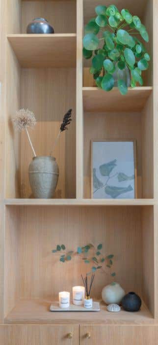 Luxe geurkaars met bamboe deksel Ukiyo