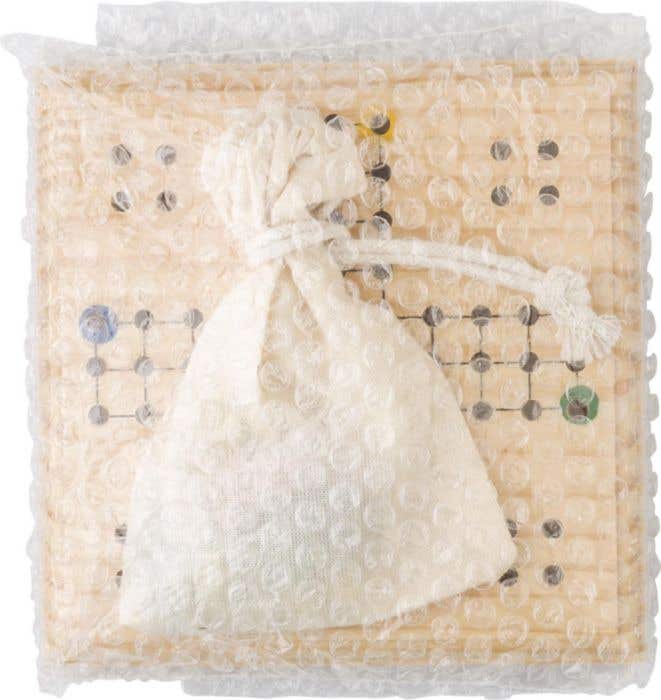 Houten ludo spel Fidel