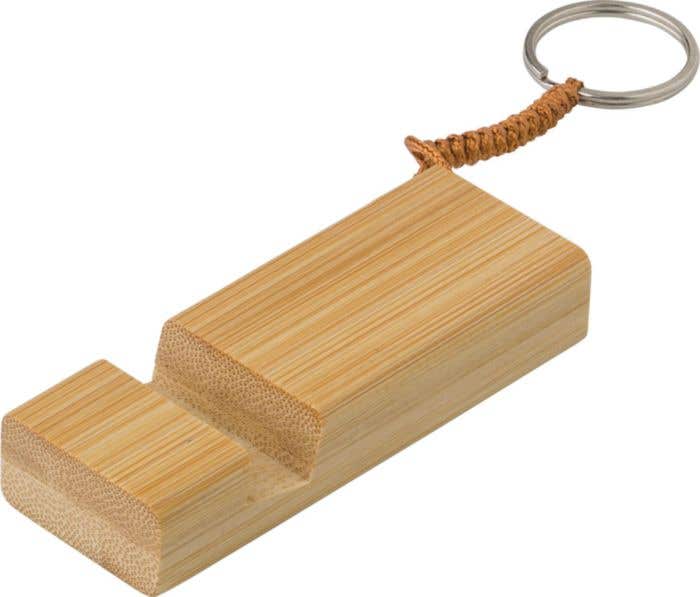 Sleutelhanger Kian | Bamboe | Telefoonhouder