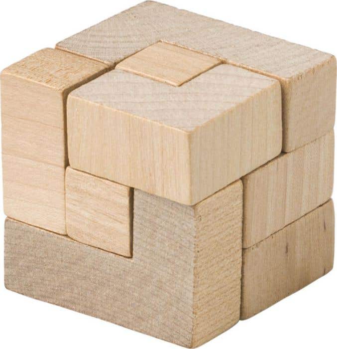 Houten puzzel Lock