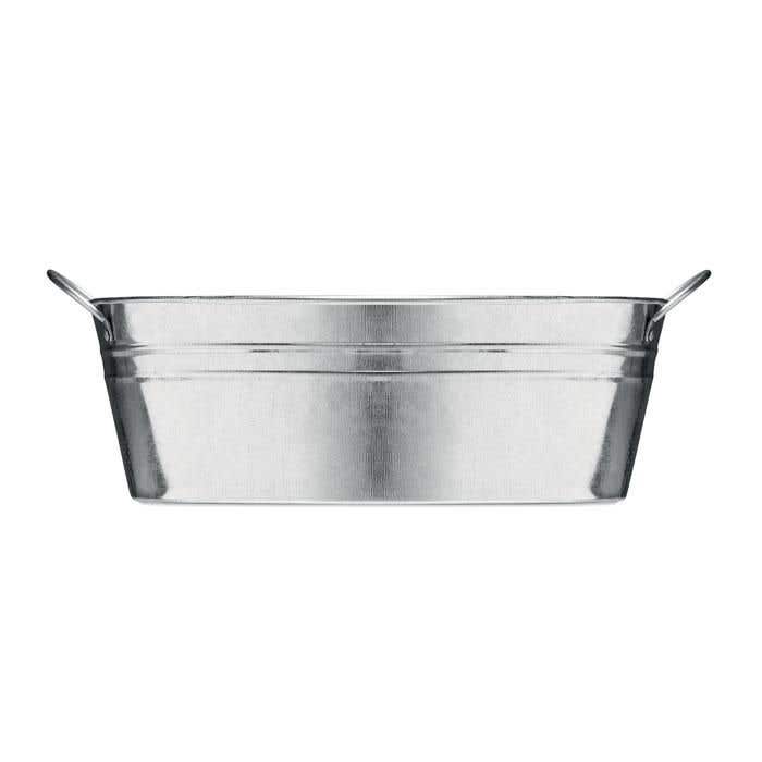 Zinken kuipje met 3 zaadzakjes