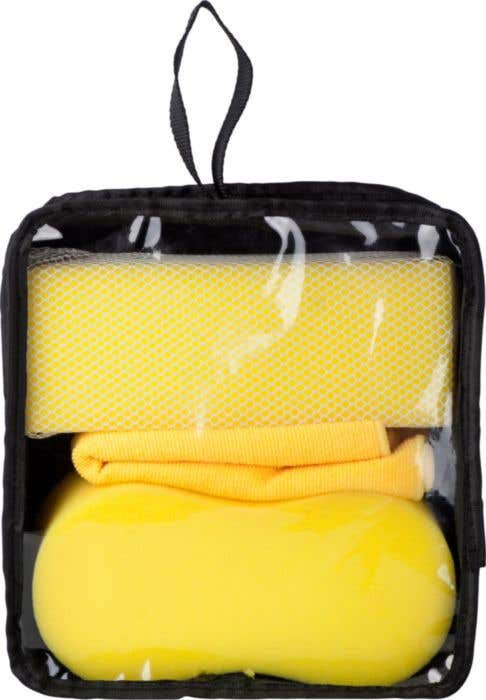 Autowasset Spongy | 3-delig | In tasje