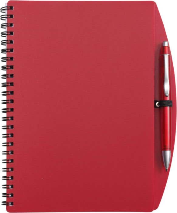Notitieboek Bright | A6 | 65 pagina's | Gelinieerd | Ringband | Met pen