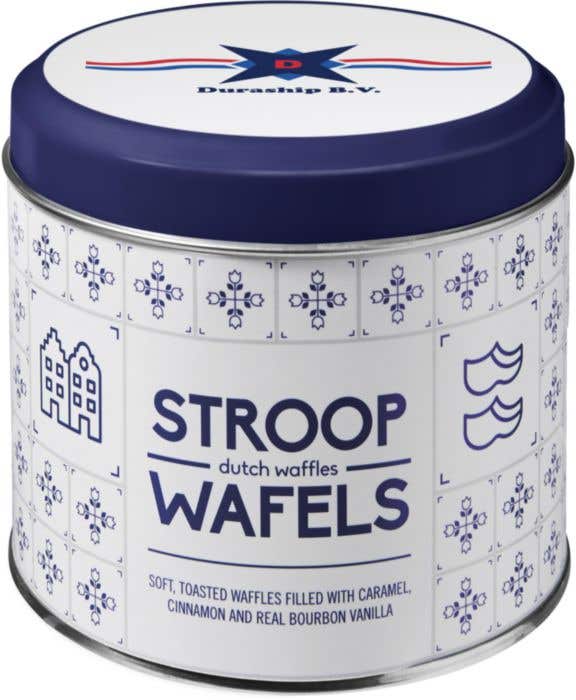 Stroopwafels in blik