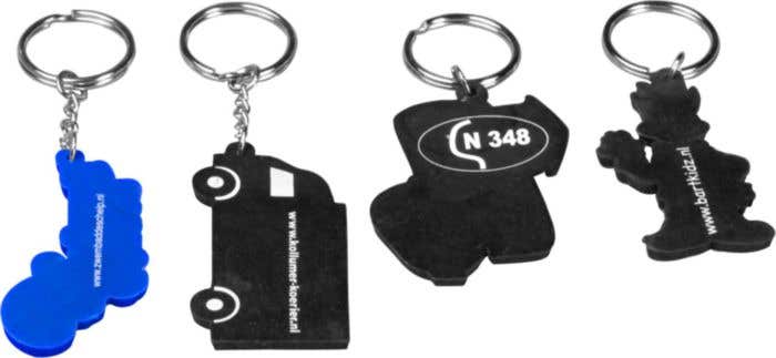 Sleutelhanger PVC Custom 2D 101-110mm