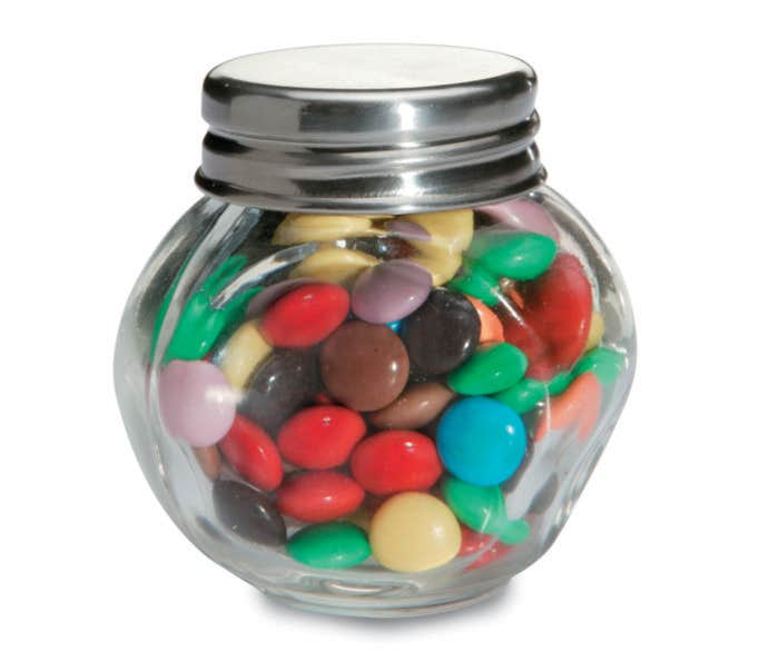 Chocolates in glass holder CHOCKY