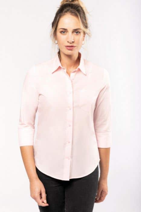 Kariban K558 Ladies' 3/4 Sleeve Shirt