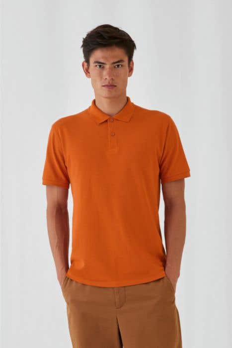 B&C Men's organic polo shirt