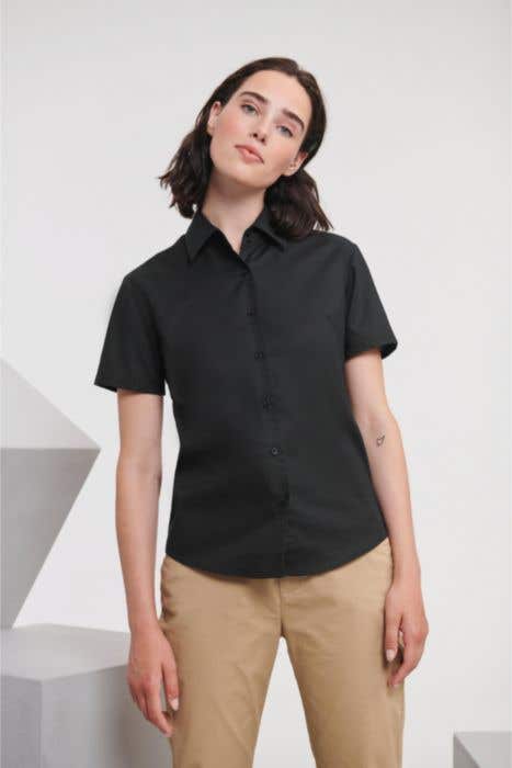 Russell Ladies Easy Care Oxford Shirt 135gr LS