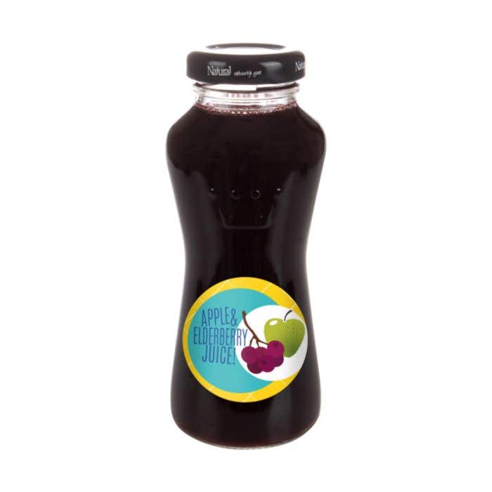 Organic apple & elderberry juice