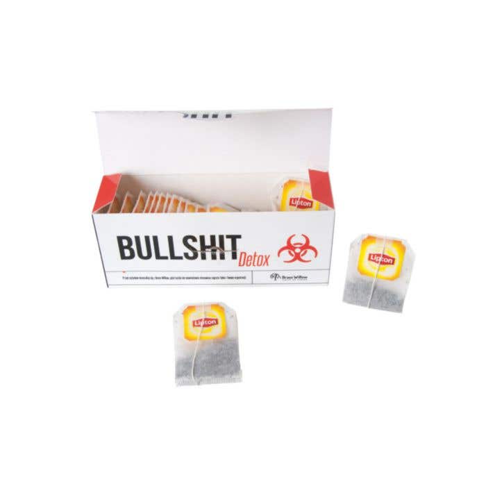 20 Lipton tea bags in paper box up to full colour imprint