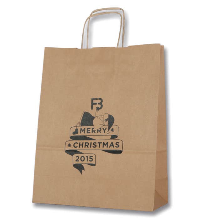 Paper shopping bag Twisted handle 31 x 12 x 41 cm