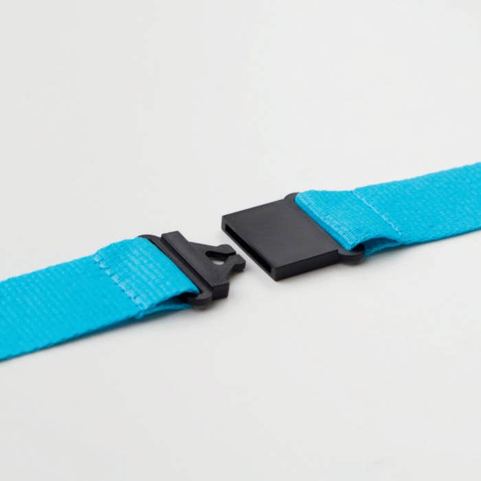 Lanyard with metal hook 25mm WIDE LANY