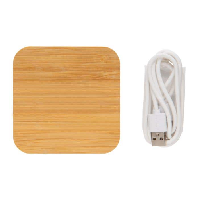 Bamboe Oplaadstation Vierkant [5 W]