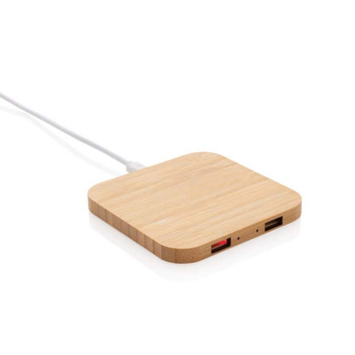 Bamboe Oplaadstation Vierkant [5 W]