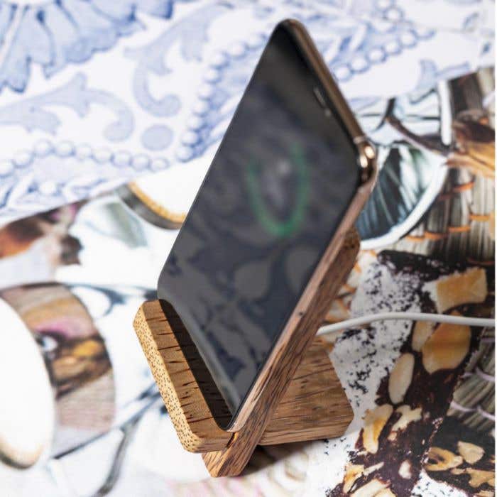 Kokos Oplaadstation Telefoonhouder [15 W]