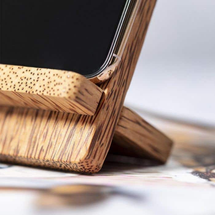 Kokos Oplaadstation Telefoonhouder [15 W]