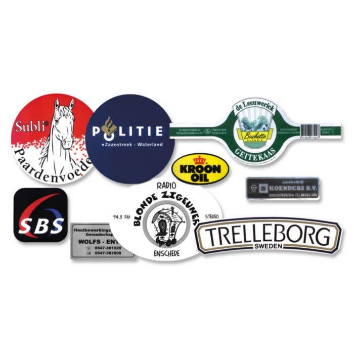 Sticker Vinyl 5-10 cm²